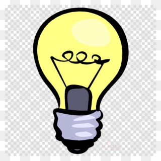 Download Light Bulb Cartoon Png Clipart Incandescent - Clip Art Transparent Background Transparent Light Bulb