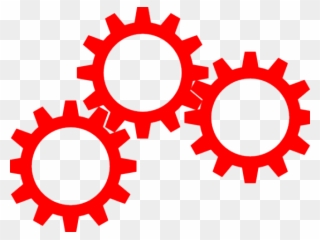 Gears Clipart Cartoon - Transparent Background Gears Clip Art - Png Download