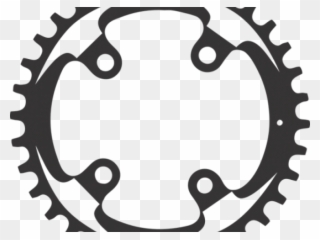 Gears Clipart Bike Gear - Clip Art Bike Cranks - Png Download