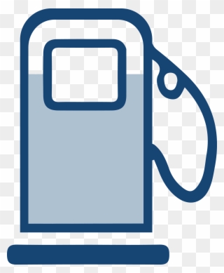 Petrol Pump - Fuel Tank Level Icon Clipart