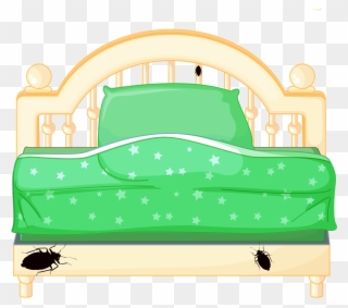 Bed Bugs - Bed Clipart