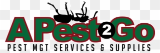 Business Logo For A Pest 2 Go Pest Management Services - A Pest 2 Go Pest Mgmt. Services Clipart