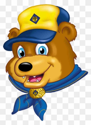 In The Third Grade, Cub Scouts Work Toward The Bear - Cub Scouting Clipart