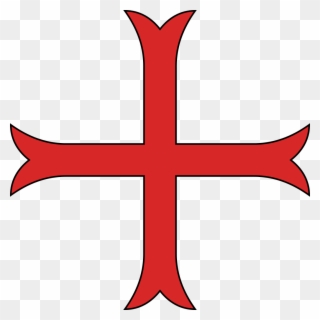 Knights Templar Cross - Die Sonnentempler Clipart