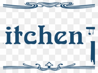 Restaurant Clipart Restaurant Kitchen - Clipart Kitchen Sign - Png Download