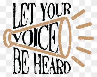 At Free Press Marketing, We Believe That People Have - Let Your Voice Be Heard Clipart