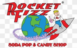 Rocket Fizz Soda Pop And Candy Shop Hilton Head Island - Rocket Fizz Logo Clipart