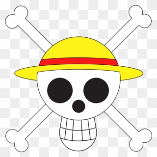 Strawhats Jolly Roger - One Piece Flag Clipart (#1781074) - PinClipart
