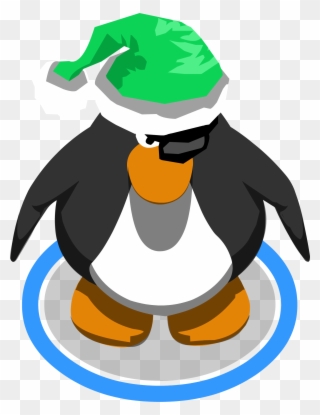 Green Jolly Roger In-game - Club Penguin Vuvuzela Clipart