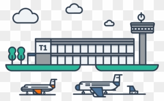 Mflow Airport Scale - Transport Clipart