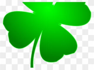 Luck Clipart Ireland - Four-leaf Clover - Png Download