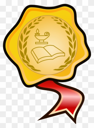 Open - Library Medal Clipart