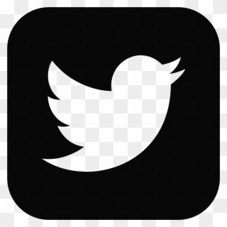 Twitter App Black And White Clipart