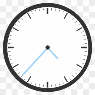 A Person Is Driving Past A Clock Tower - 8 45 On A Clock Clipart