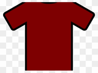 Shirt Clipart Football Shirt - Maroon T Shirt Clipart - Png Download