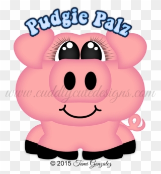 Pudgie Palz-pig Clipart - Design - Png Download