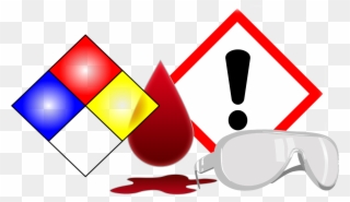 Working With Chemicals - Pictogram Harmful Clipart