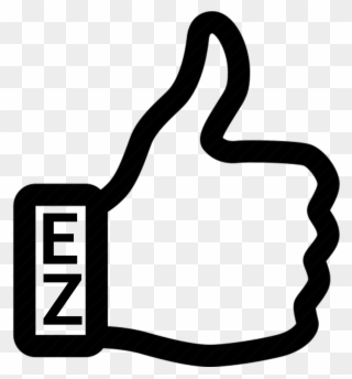 Null - Thumbs Up Transparent Icon Clipart
