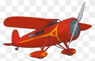 Plane Clipart Retro - Amelia Earhart Plane Png Transparent Png