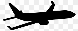 Airplane Silhouette Clip Art - 1st Choice Aerospace - Png Download