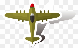 Airplane Bomber Second Aircraft - Bomber Clipart