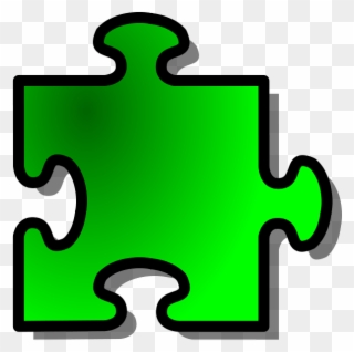 Green Jigsaw - You Puzzle Piece Clipart - Png Download