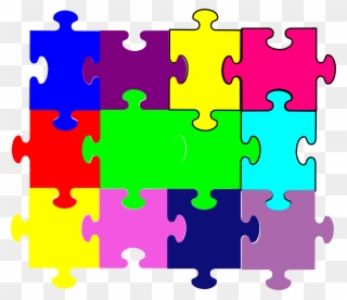 Jigsaw Puzzles Clipart Free - Png Download
