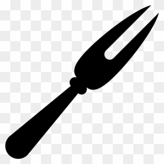 Meat Fork Comments - Fork Icon Clipart