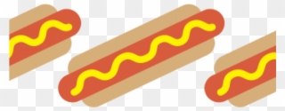 Hotdog Clipart Food Ballpark - Transparent Hot Dog - Png Download