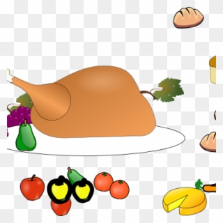 Thanksgiving Dinner Images Clip Art Flower Clipart - Thanksgiving Clip Art Free - Png Download