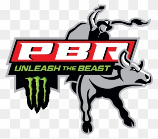Unleash The Beast Schedule - Professional Bull Riding Logo Clipart