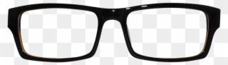 Clip Art Freeuse Stock Black Frame Glasses Startups - Lunette Du Vue - Png Download