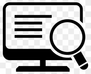 Computer Free Collection Download - Computer Magnifying Glass Icon Clipart