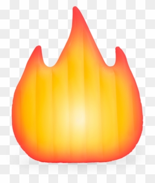 Giant Fire Emoji Pool Float - Fire Emoji Pool Float Clipart