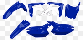 Complete Replacement Plastic Kit For Yamaha Yz85 - Yamaha Yz125 Clipart