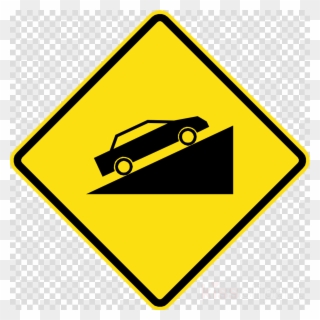 Road Signs Clipart Traffic Sign Warning Sign Signage - Vinyl Record Transparent Background - Png Download