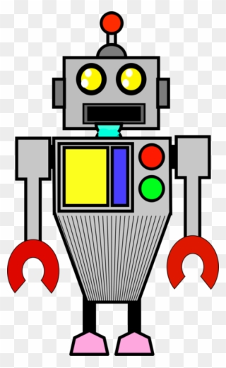Droide Drawing Robot Technology Stock - Openclipart - Png Download