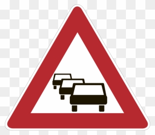 Adac Berlin-brandenburg Warnt Vor Staus Und Baustellen - Traffic Jam Traffic Sign Clipart