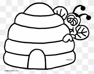 Clipart Info - Honey Bee Hive Clipart - Png Download