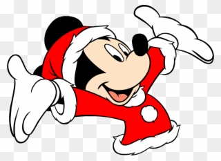 Mickey Mouse Is A Funny Animal Cartoon Character And - Mickey Mouse Christmas Clipart