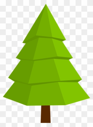 Transparent Christmas Tree Icon Free Clipart