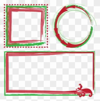 Transparent Christmas Frame Png Clipart