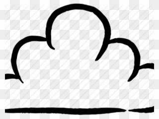Hand Drawn Doodle Cloud Png Clipart