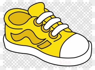 Download Shoe Clipart Sneakers Shoe Clip Art Yellow - Shoe Clip Art - Png Download