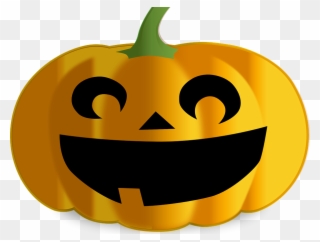 Kids' Halloween Night - Halloween Pumpkin Ornament (oval) Clipart