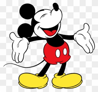 Mickey Mouse Clipart 1 - Mickey Mouse Classic Clipart - Png Download