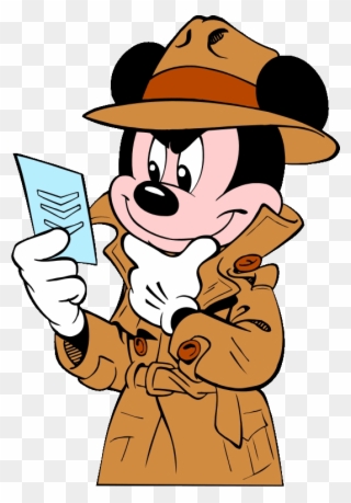 Mickey Mouse Detective Clipart Mickey Mouse Detective - Mickey Mouse Sherlock Holmes - Png Download