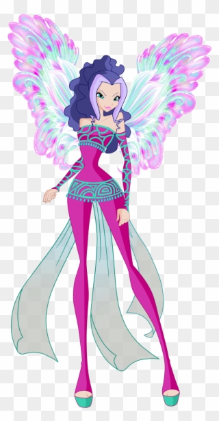 Fairies Clipart Love - Winx Club Trix Icy Wings - Png Download