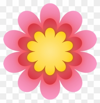 Mahjong Flower Garden Messages Sticker-4 - Spring Flowers Clip Art - Png Download