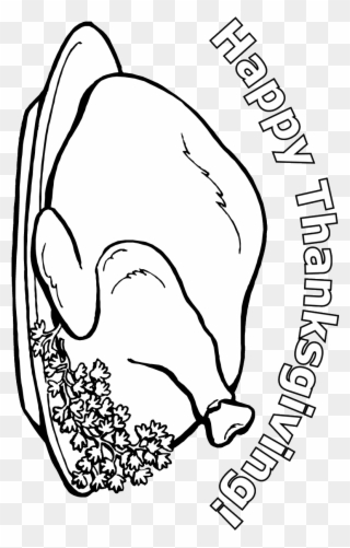 Happy Thanksgiving At Getdrawings - Easy Drawings Of Thanksgiving Dinner Clipart